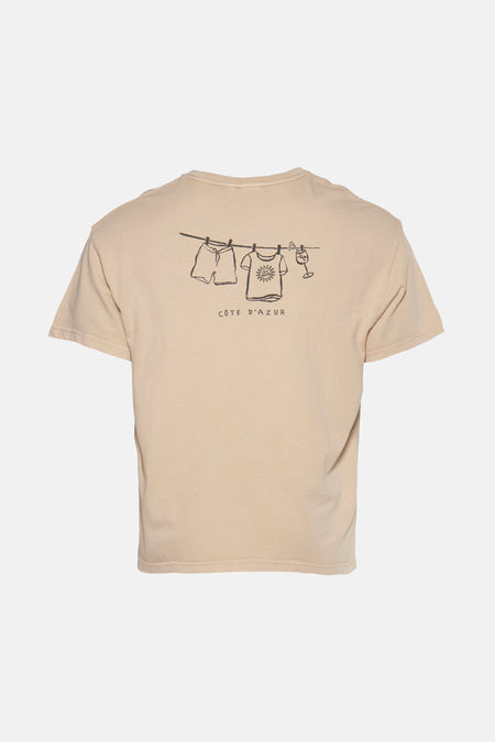 T-shirt (manches courtes) Beige - SOLID