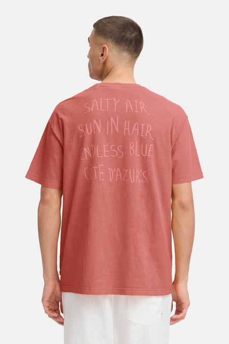 T-shirt (manches courtes) Rouge - SOLID