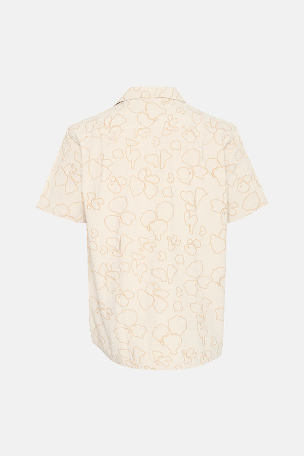 Hemd (korte mouwen) Beige - SOLID