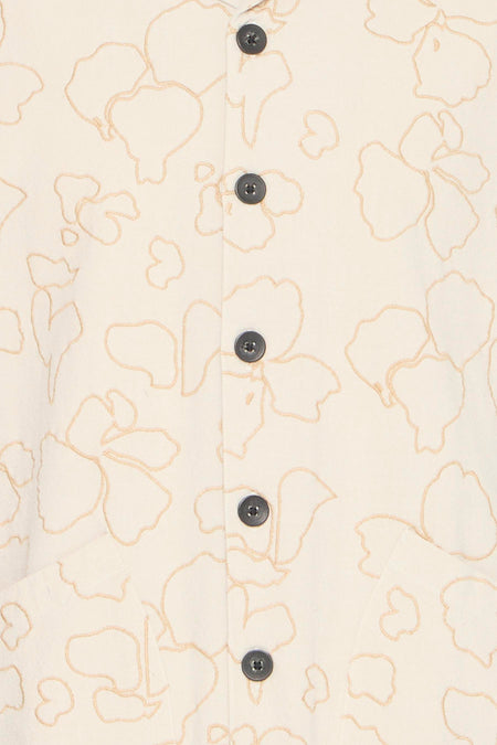 Chemise (manches courtes) Beige - SOLID