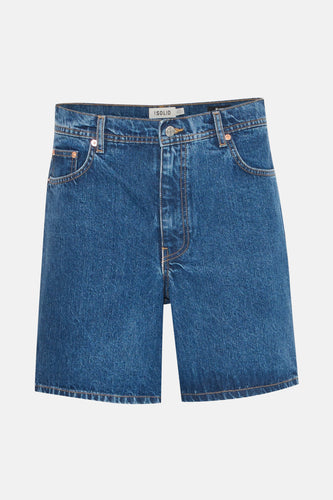 Short - mid blue denim