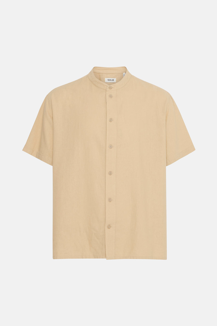 Chemise à manches courtes - beige - SOLID