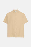 Chemise (manches courtes) Beige - SOLID