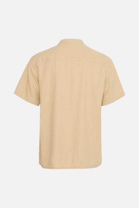 Chemise (manches courtes) Beige - SOLID