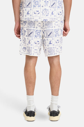 Chemise à manches courtes - bleu - SOLID