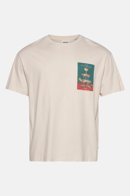 T-shirt (manches courtes) Écru - SOLID