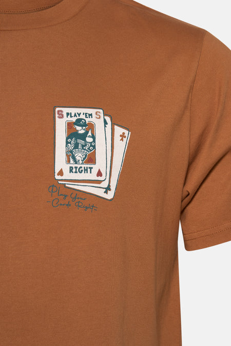 T-shirt (manches courtes) Orange - SOLID