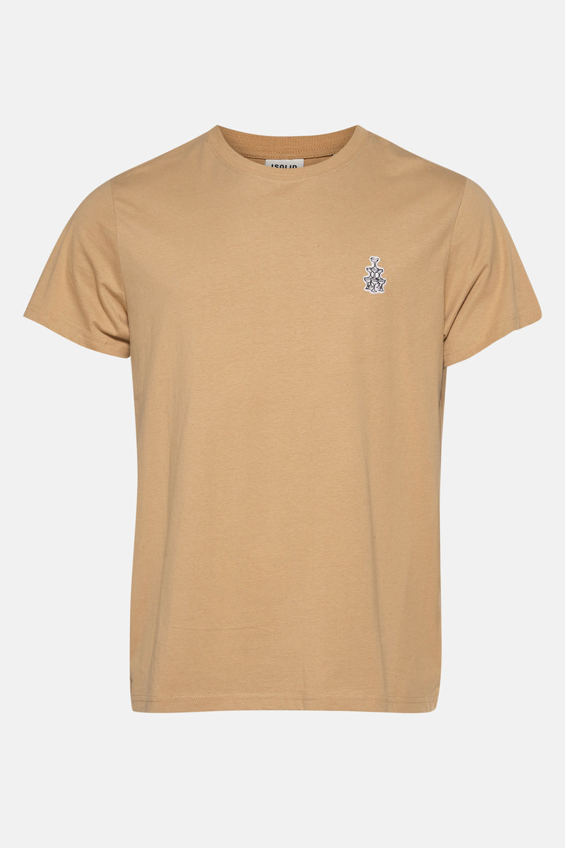 T-shirt (manches courtes) Beige - SOLID
