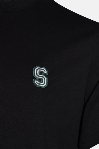 T-shirt met korte mouwen - zwart - SOLID