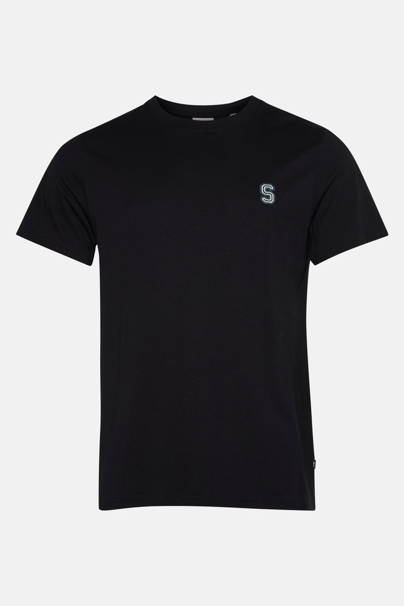 T-shirt (manches courtes) Noir - SOLID