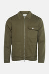 Jas (kort) groen - SOLID