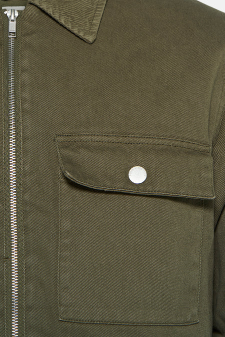 Korte jas - groen