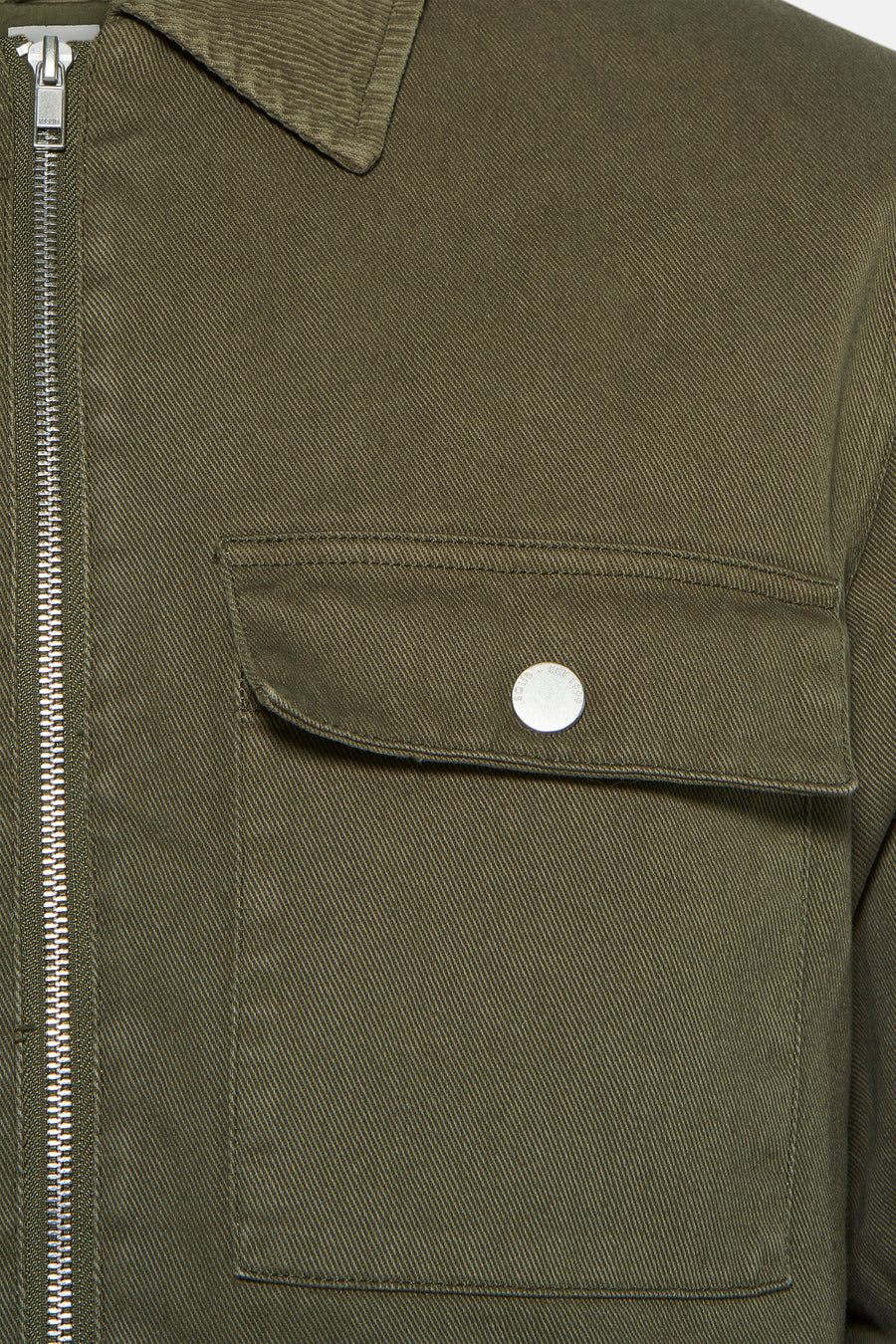 Korte jas - groen - SOLID - 4