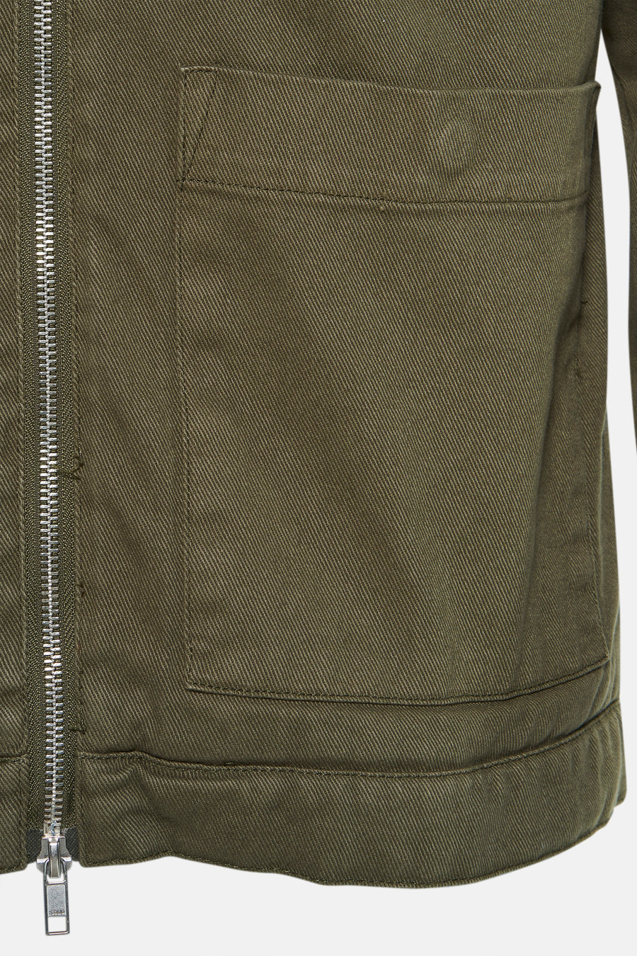 Korte jas - groen - SOLID - 5