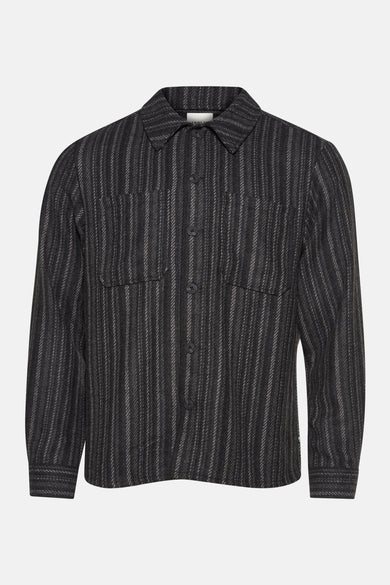 Chemise (manches longues) Gris - SOLID