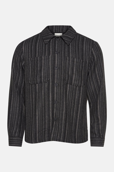 Chemise (manches longues) Gris - SOLID