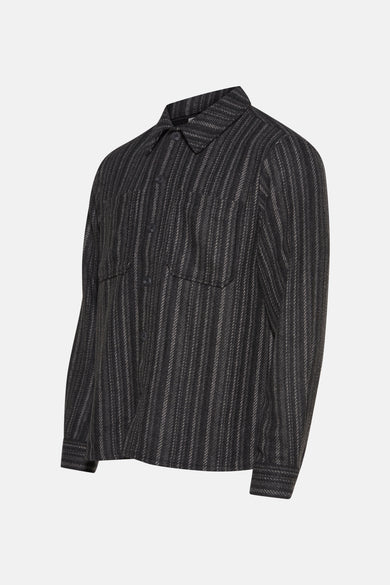 Chemise (manches longues) Gris - SOLID