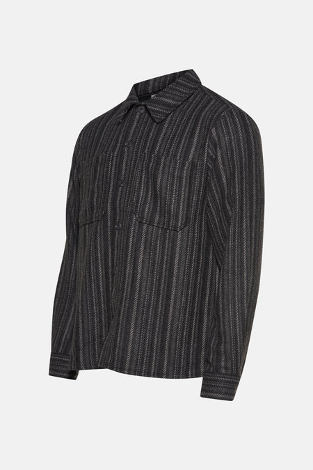 Chemise (manches longues) Gris - SOLID