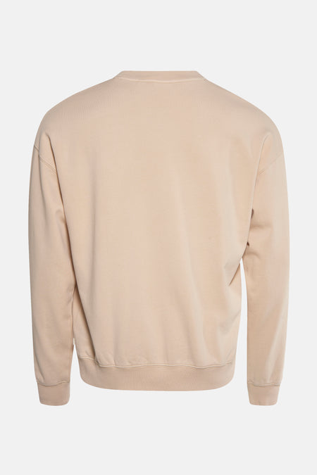 Sweat col O Écru - SOLID