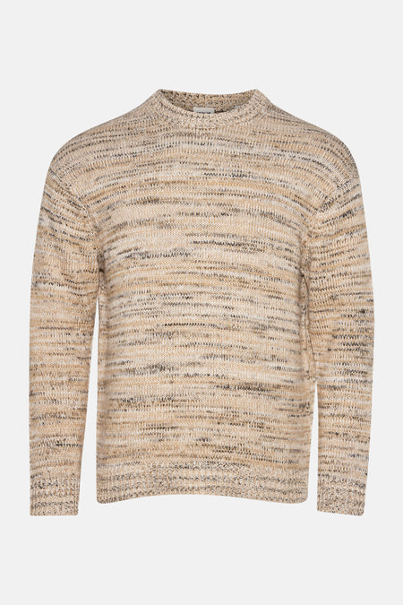Pull col O Beige - SOLID
