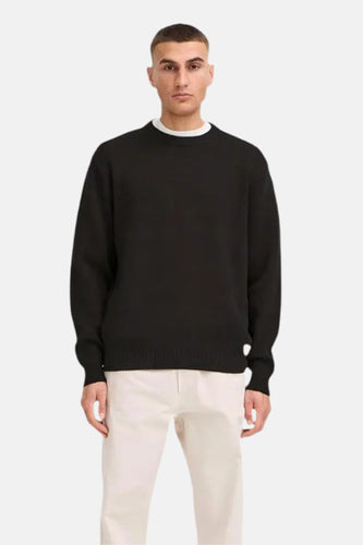 Pull col O noir - SOLID - SOLID