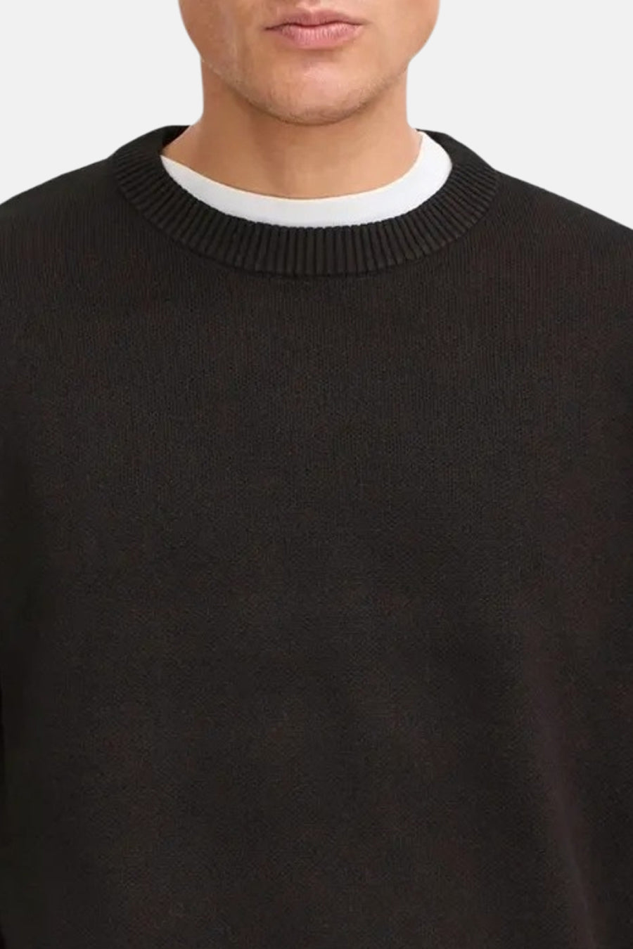 Pull col O noir - SOLID - SOLID