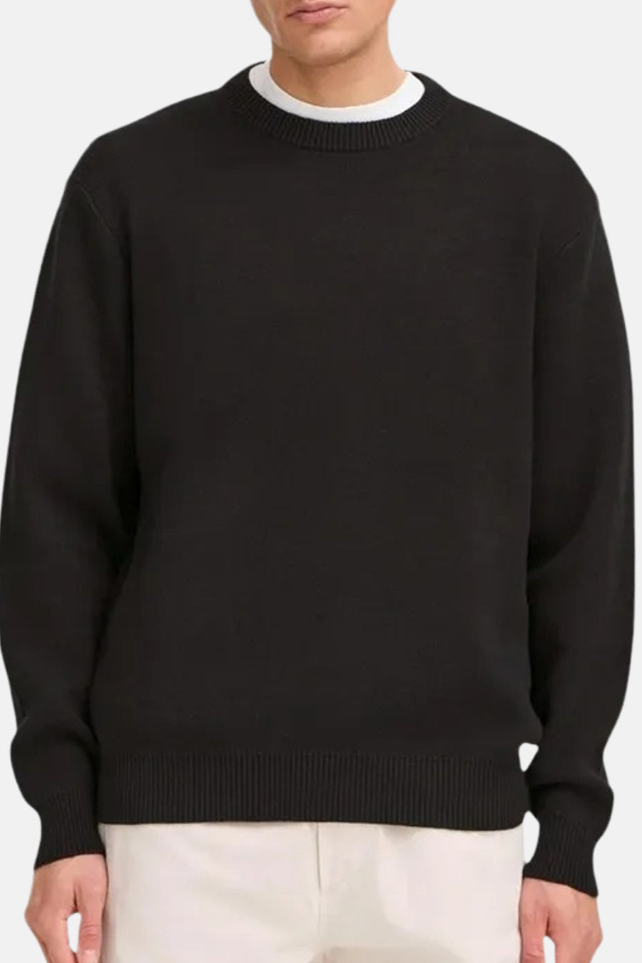 Pull col O noir - SOLID - SOLID