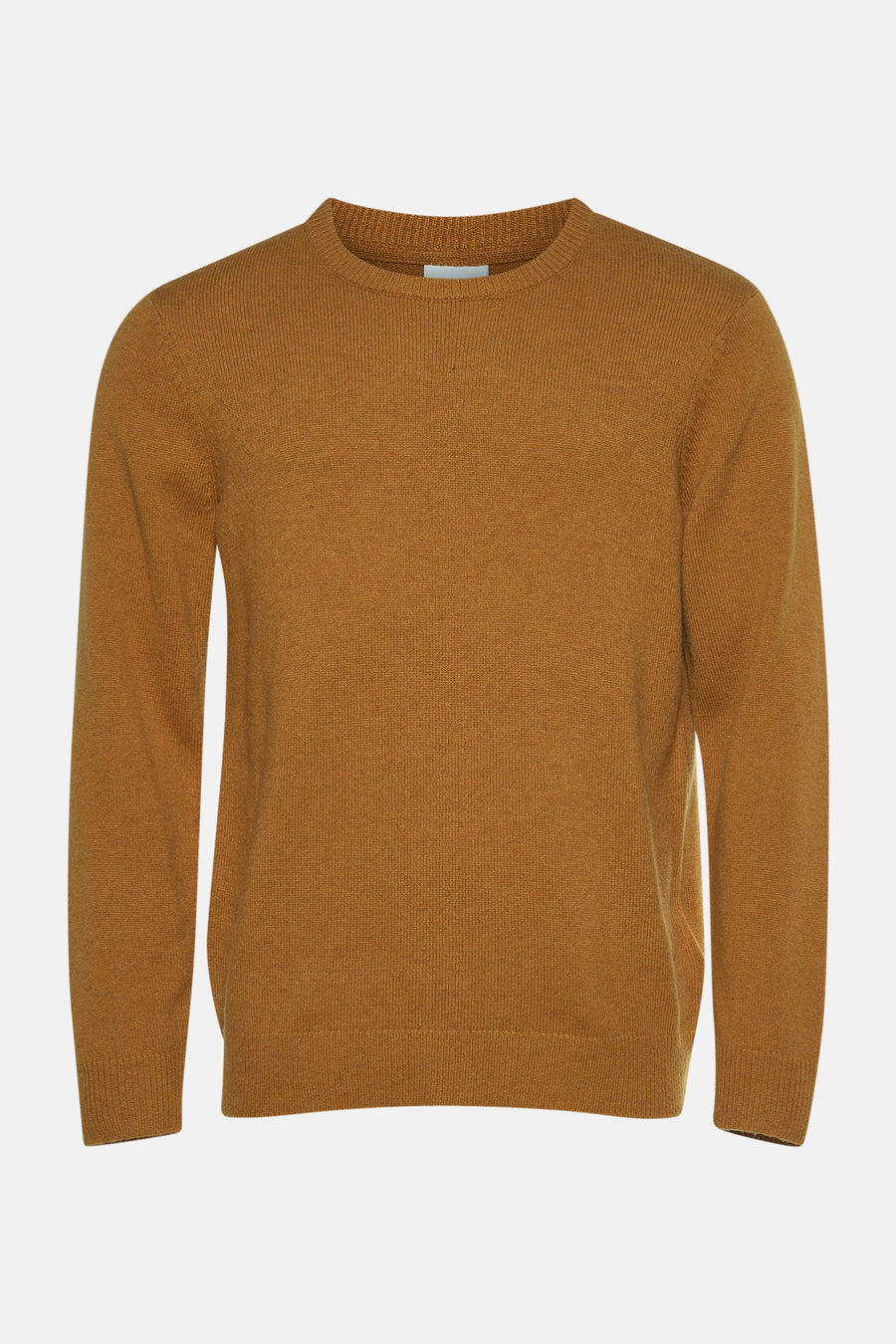 Pull à col rond - orange - SOLID