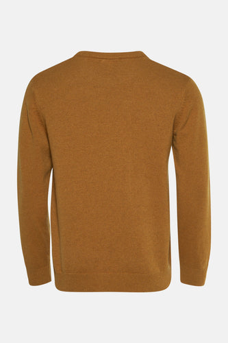 Pull à col rond - orange