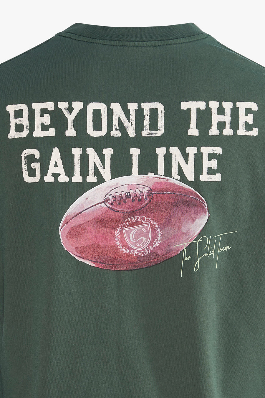 T-shirt met korte mouwen - groen - SOLID