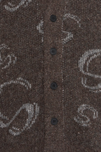 Gilet - brun - SOLID - 4