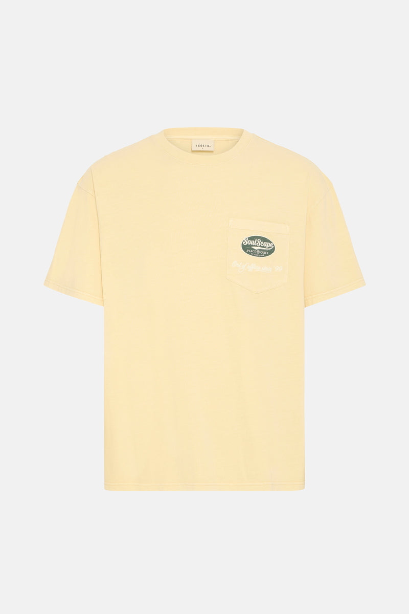 T-shirt à manches courtes - jaune