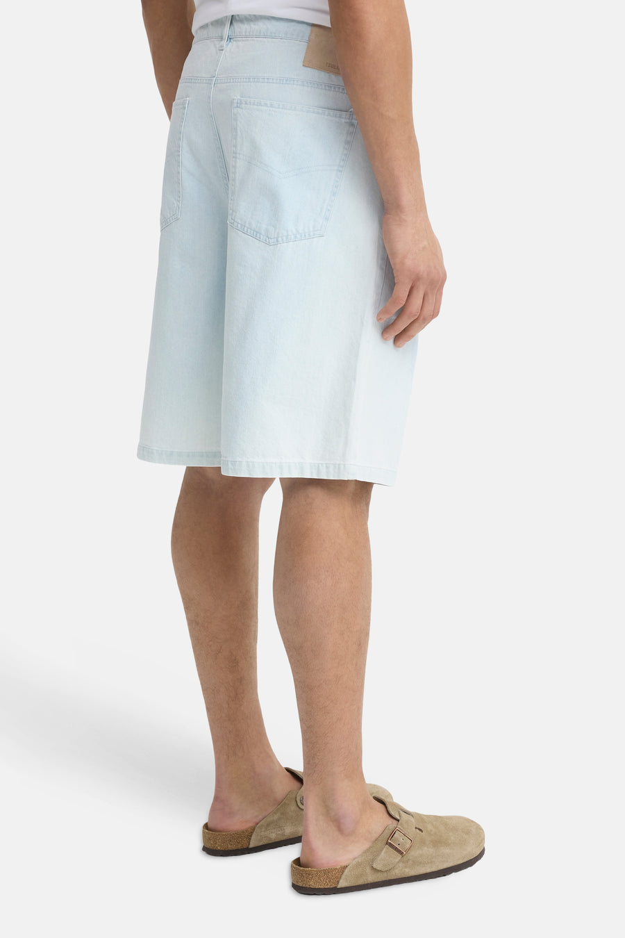 Short light blue denim - SOLID