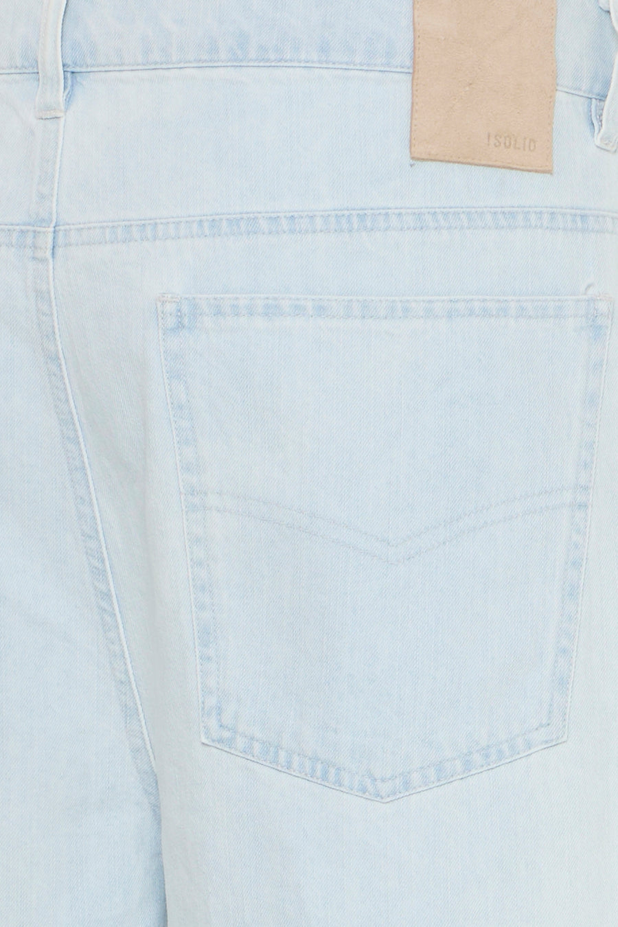 Short light blue denim - SOLID