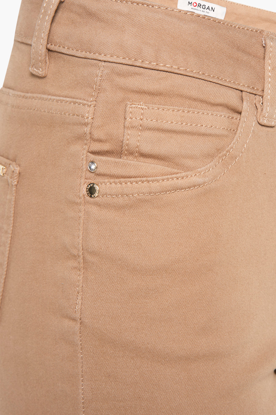 Broek - beige - Morgan De Toi