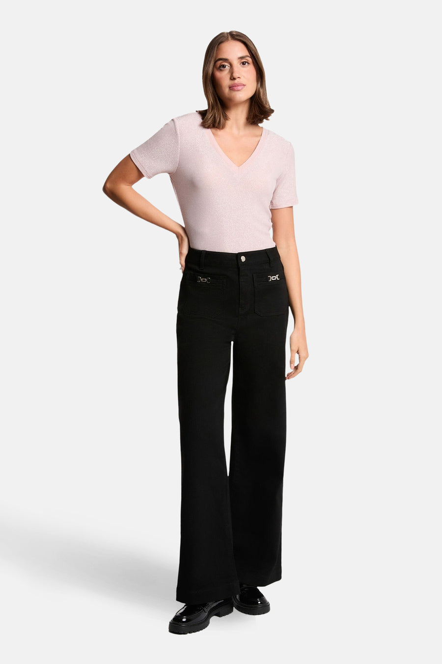 T-shirt met korte mouwen - roze