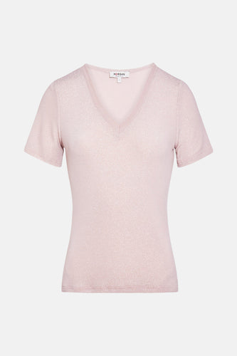 T-shirt met korte mouwen - roze
