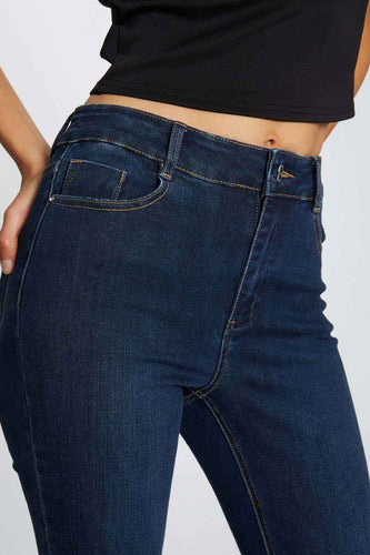 Skinny jeans - dark blue denim - Morgan De Toi