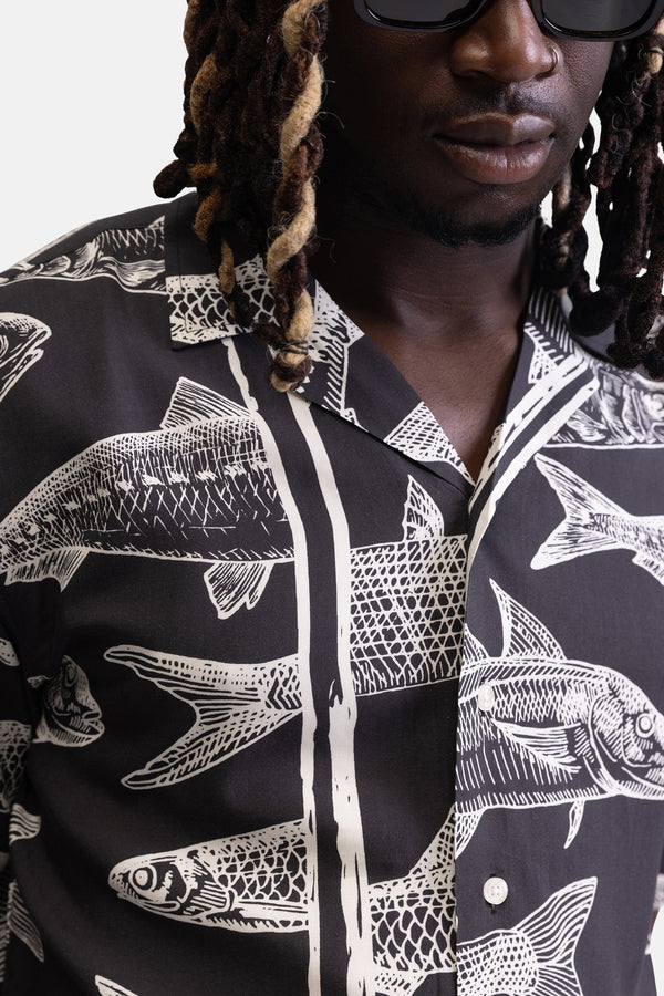 Chemise (manches courtes) Noir - REDEFINED REBEL