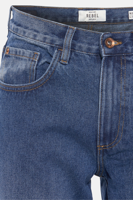 RRTOKYO - mid blue denim