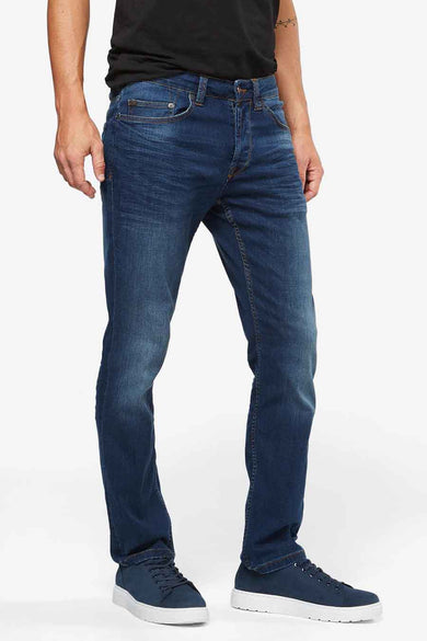 WEFT - dark blue denim