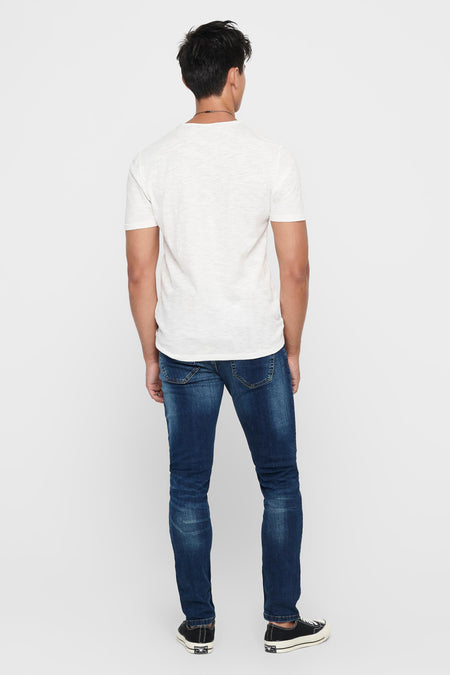 WEFT - dark blue denim