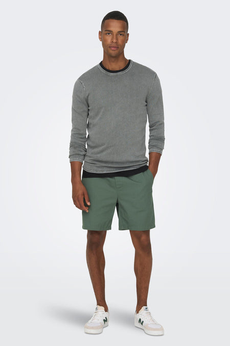 Trui met ronde hals Grijs - ONLY & SONS®