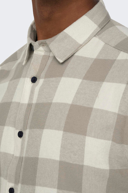 ONSGUDMUND LS CHECKED SHIRT NOOS