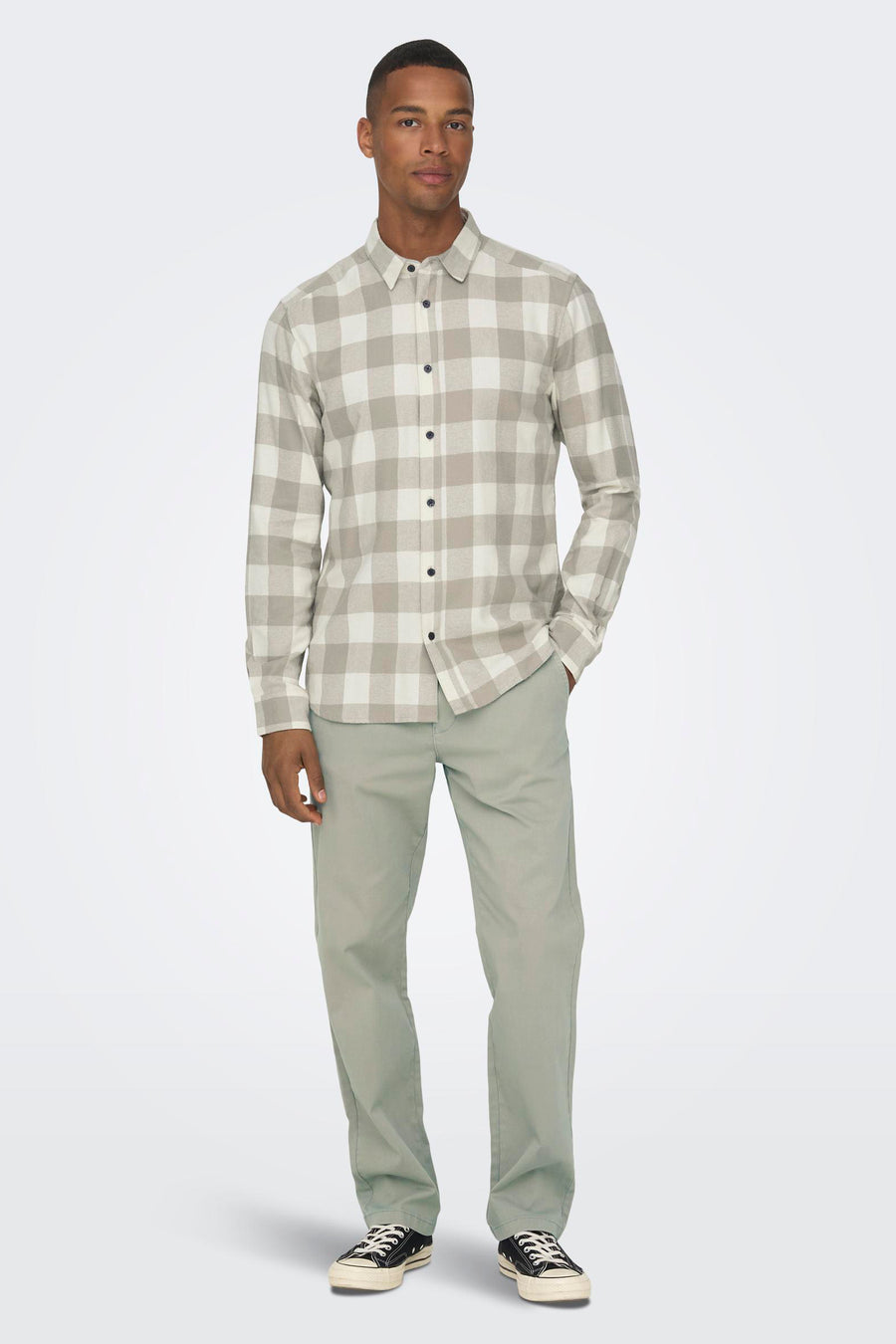 Hemd met lange mouwen - - ONLY & SONS®