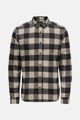 Chemise &agrave; manches longues - bleu - ONLY & SONS®