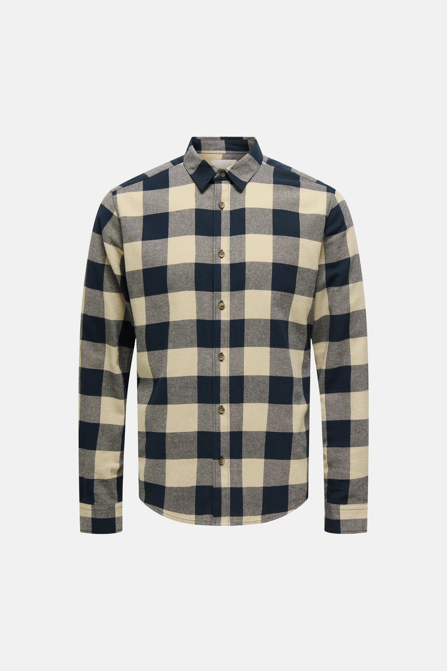 Hemd met lange mouwen - blauw