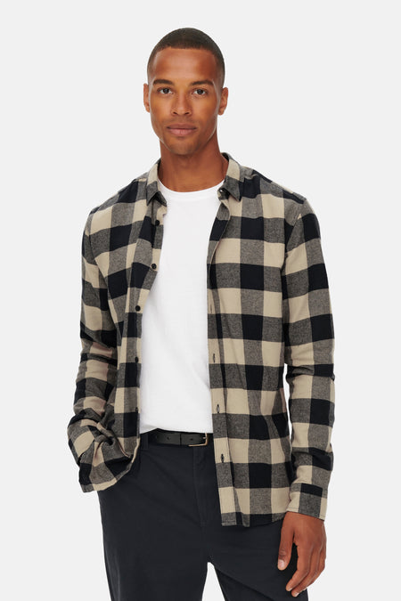 ONSGUDMUND LS CHECKED SHIRT NOOS