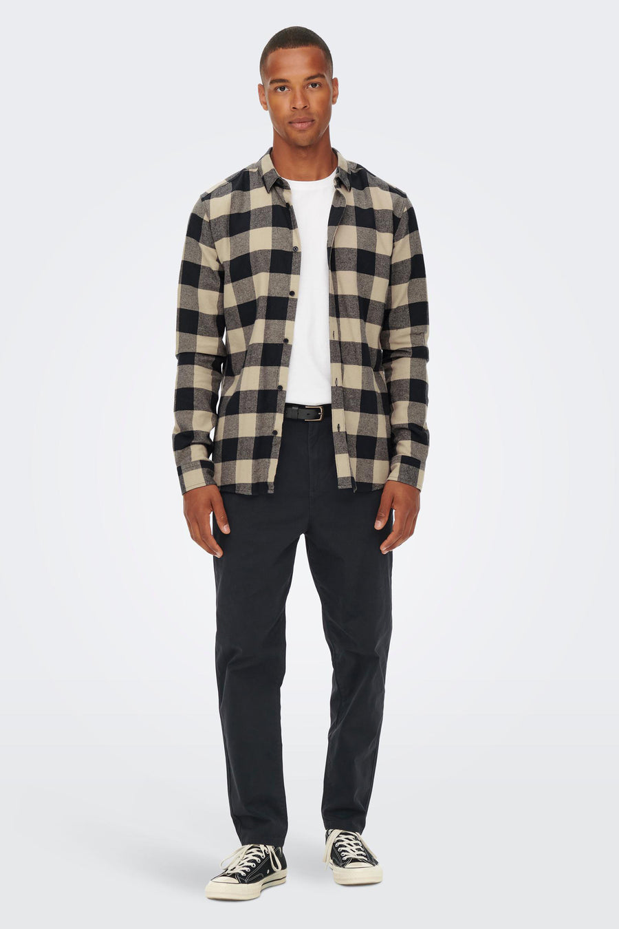 Chemise &agrave; manches longues - bleu - ONLY & SONS®