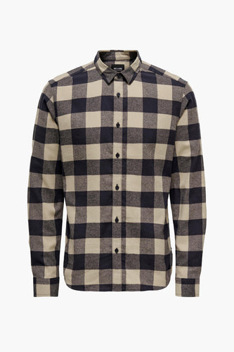 Chemise &agrave; manches longues - bleu - ONLY & SONS®